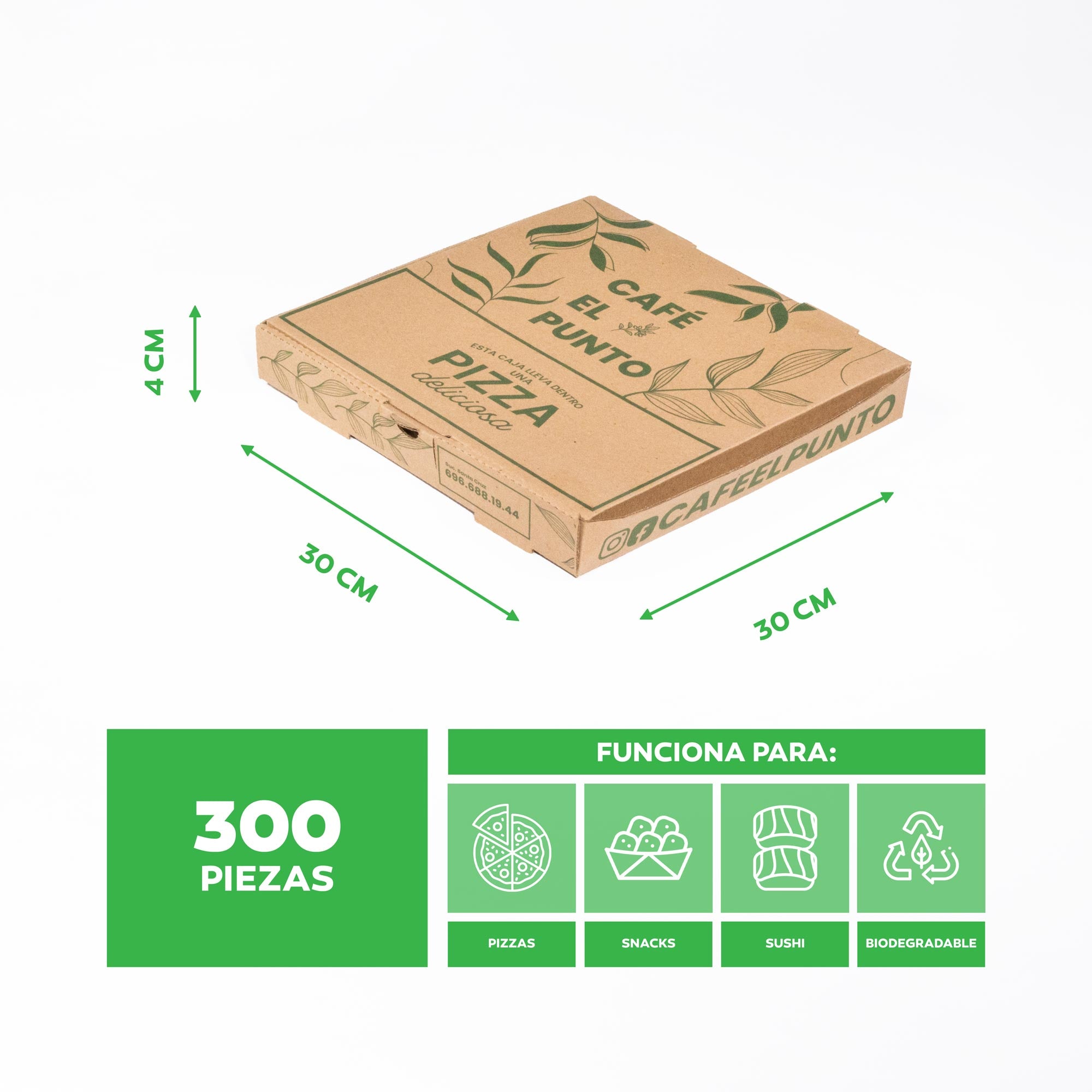 Caja para Pizza #30
