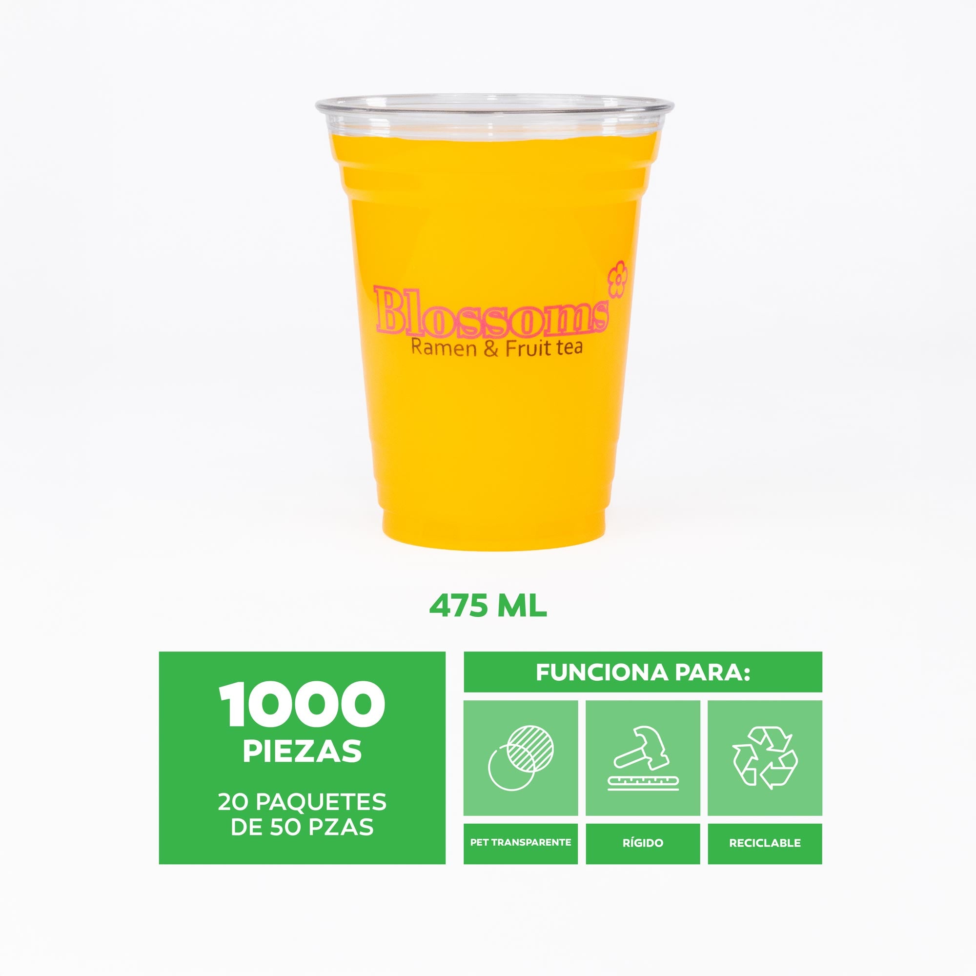 Vaso PET Inter 16 Oz