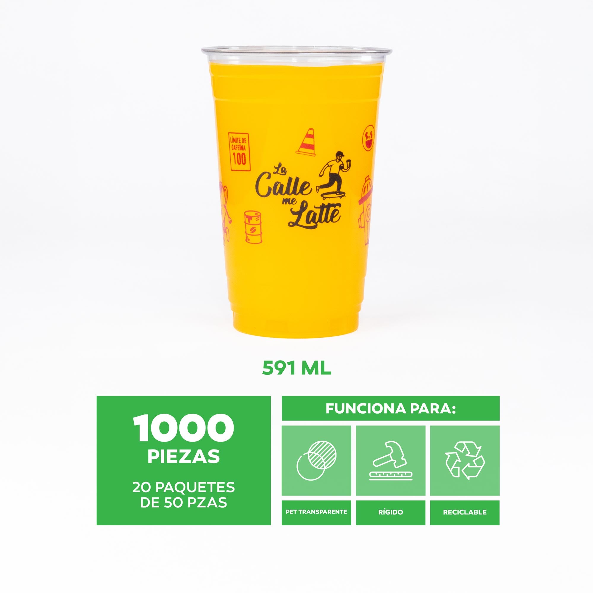 Vaso PET Inter 20 Oz