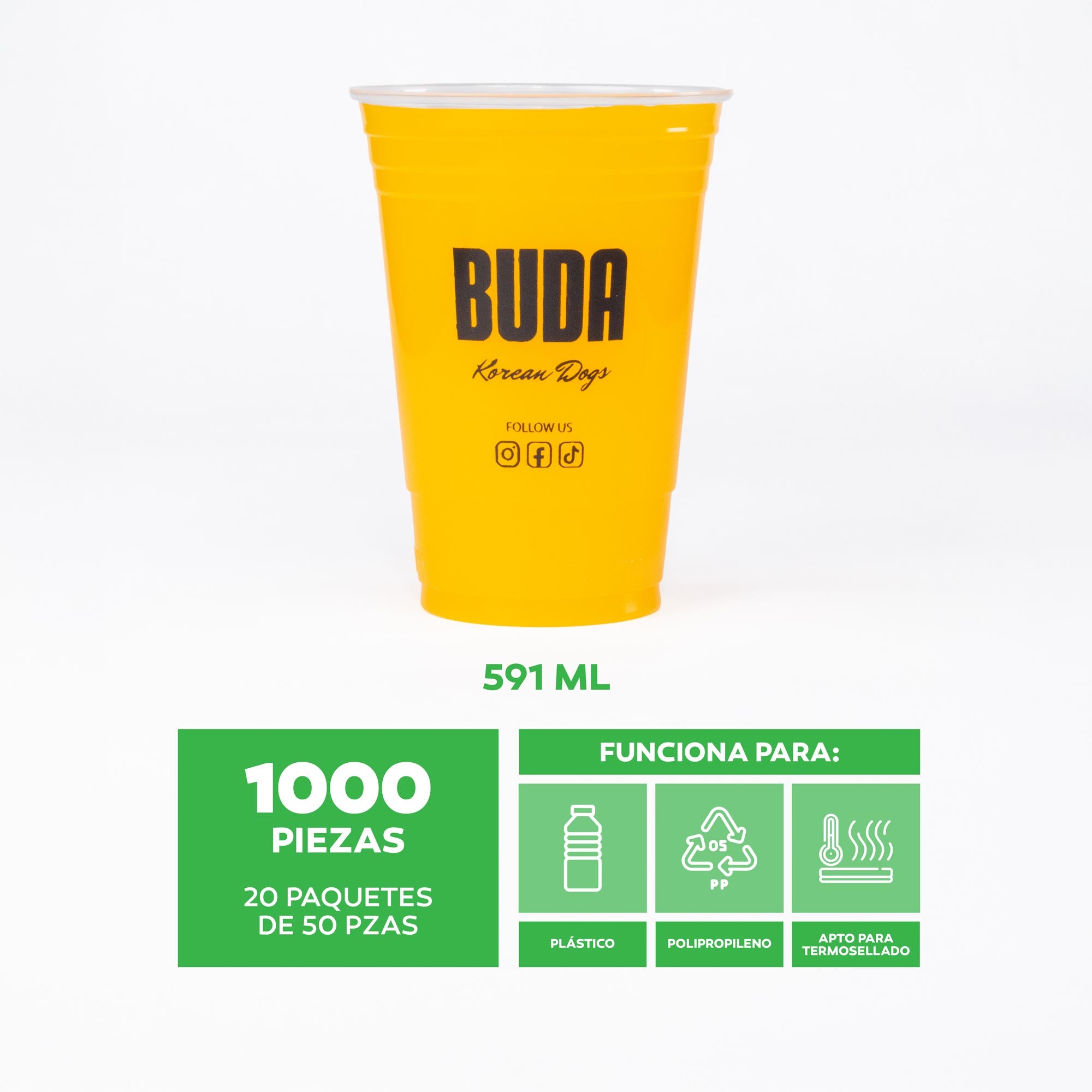 Vaso Plástico Reyma 20 Oz